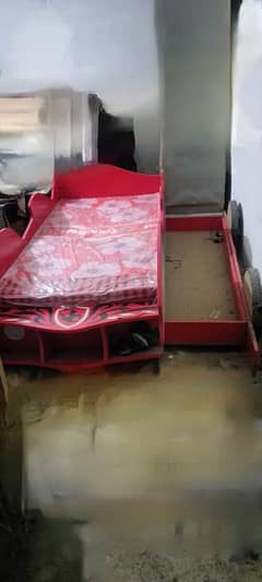 Ferrari shape two persons bed