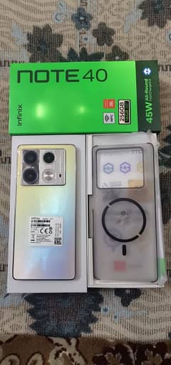 Infinix Note 40 16/256 GB Complete with Box