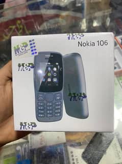 Nokia 106 Brand New Box Pack  Mobile With 1 Year Warranty PTA Approve