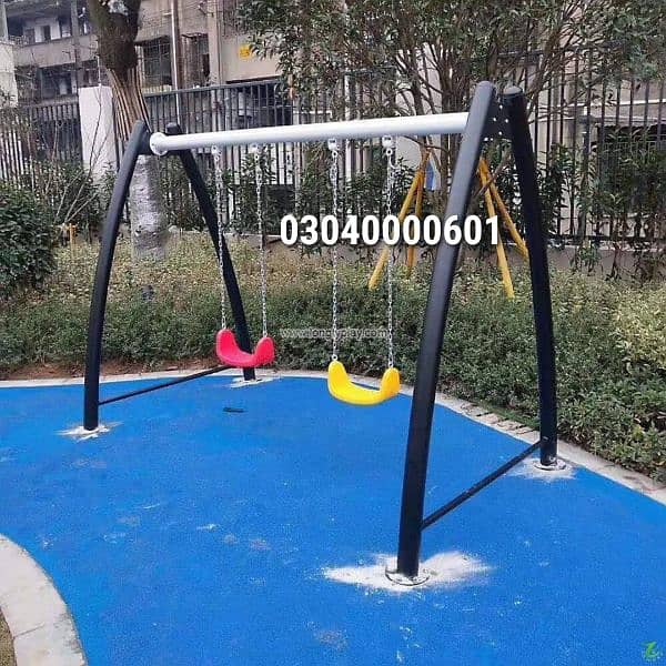 kids Slide/Swings/Kids rides/jhula/Spring rider/jungle gym/gazebo/bar 15