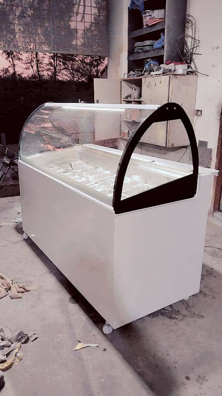 Ice Cream Display Freezer / ICE Cream Counter for sale 2