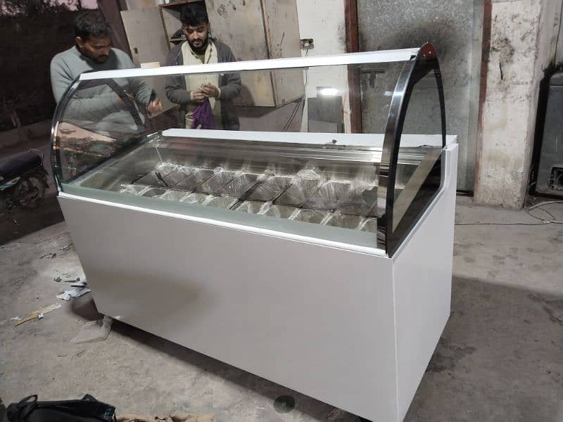 Ice Cream Display Freezer / ICE Cream Counter for sale 15