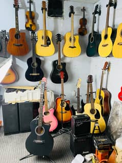 Acoustic Guitars Professhional Branded ( The Guitar store Pakistan )