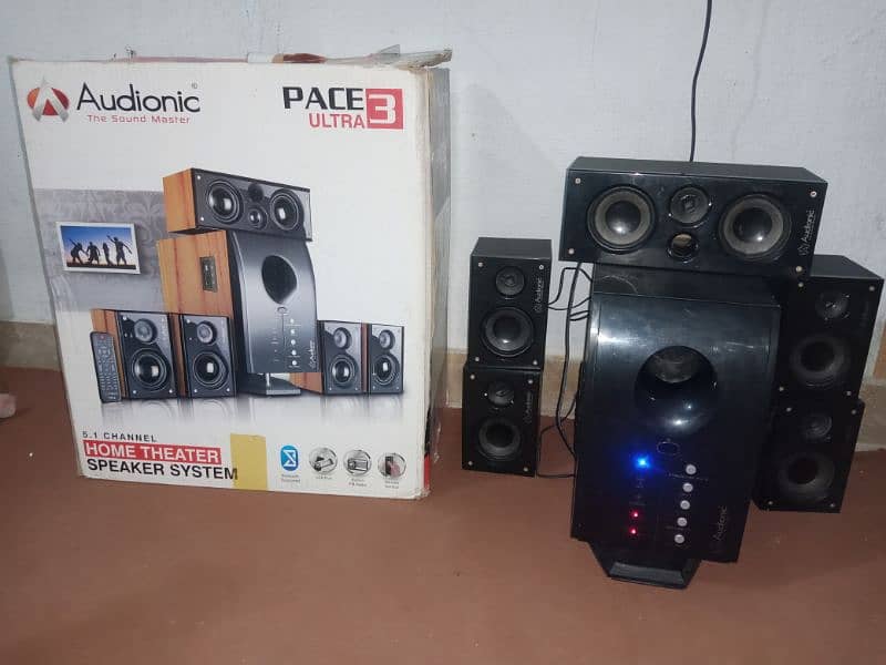 Audionic 5.1 Pace 3 Ultra Home Theater 8