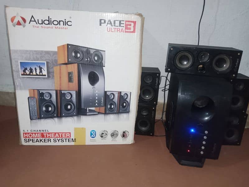 Audionic 5.1 Pace 3 Ultra Home Theater 12