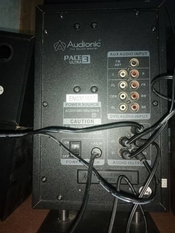 Audionic 5.1 Pace 3 Ultra Home Theater 19