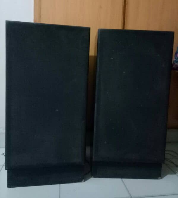 Namco 120Z deck speakers & Technics integrated stereo amplifier 4