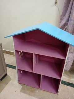 Woden doll house for girls