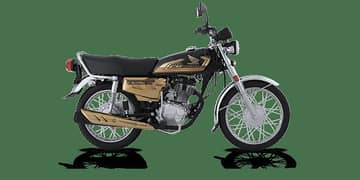 Honda CG 125 self Black Gold Special Edition 2024 na