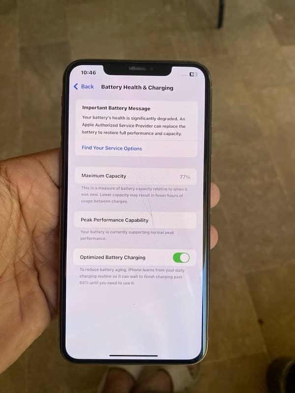 I Phone XS MAX (PTA APPROVED) 9