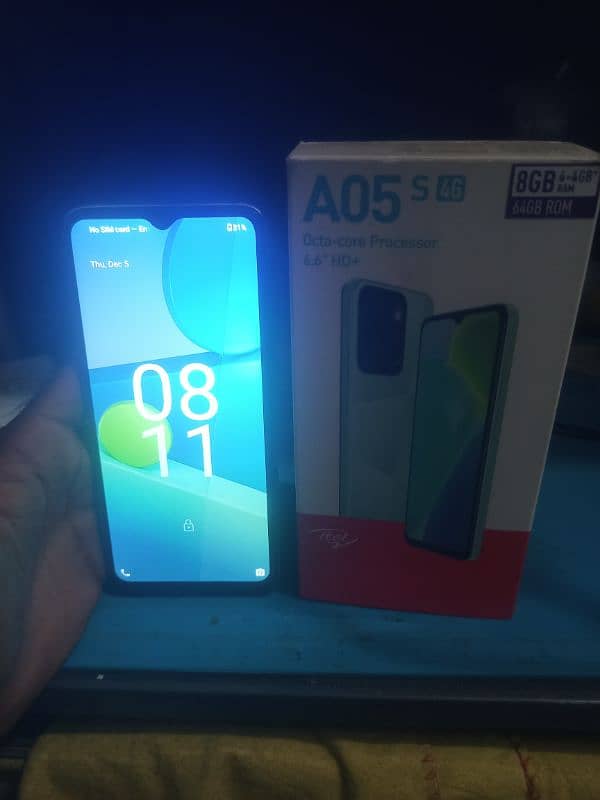 Itel A05s 4/64 Gb  For Sale Exchange Possible with Poco x3pro 11