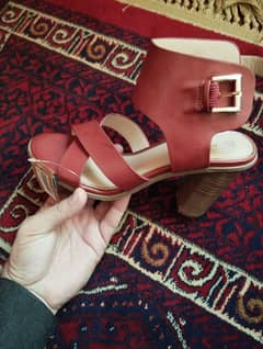 imported brand new women  leather sandals