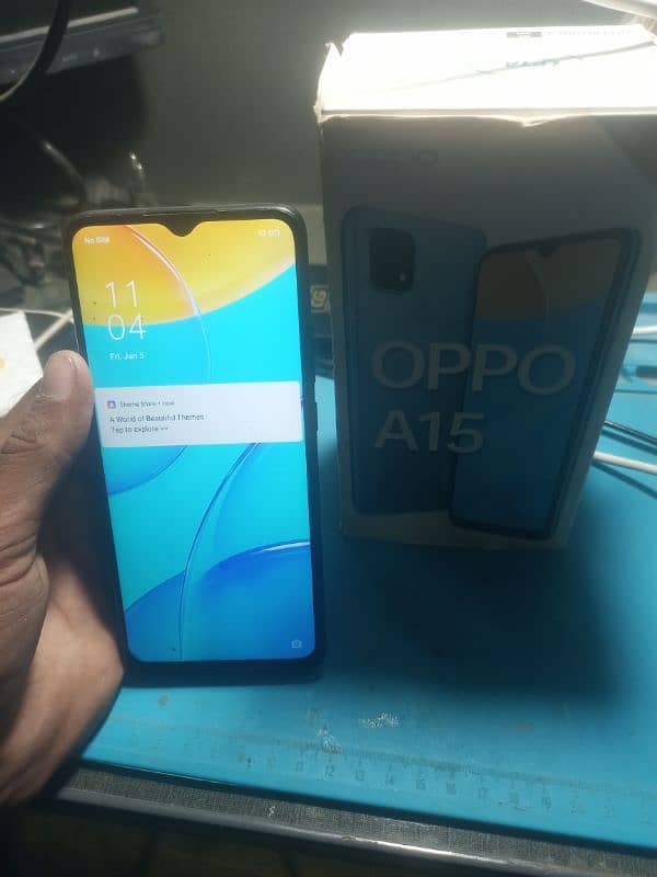 OppoA15  sale With Only Box 3/32Gb Exchange Possible With poco x3 pro 3