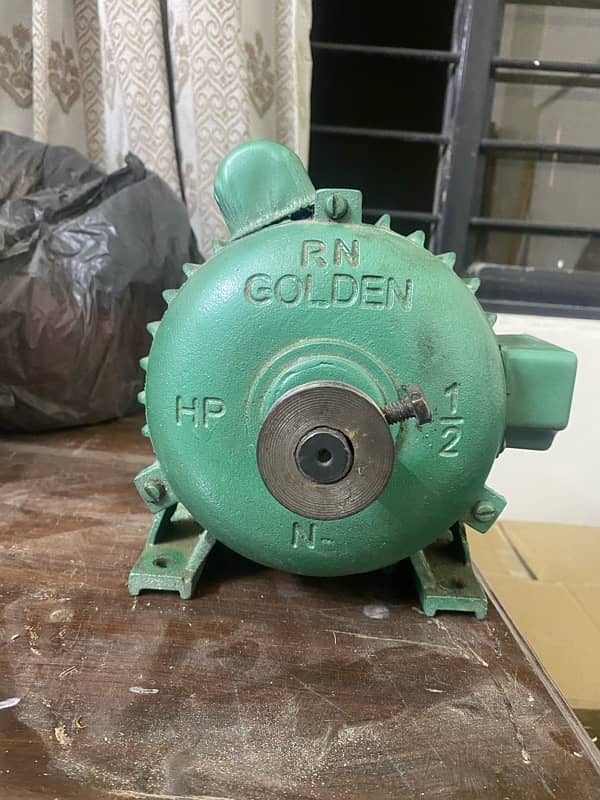 Original Golden company 0.5 HP electric motor. 2