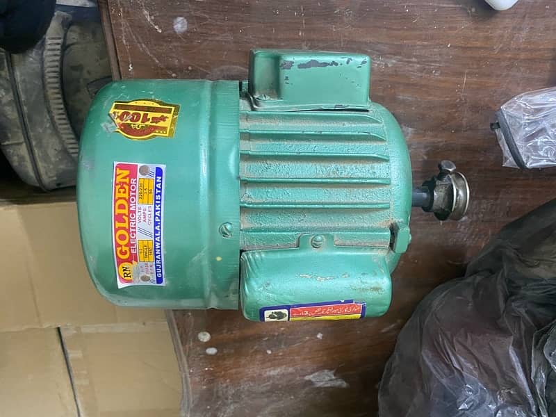 Original Golden company 0.5 HP electric motor. 5