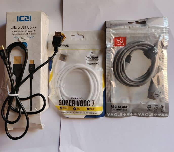 Original Lot Iphone,TypeC and Micro Cables for Mexico,Spain,England 4