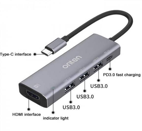 Onten C type To HDMI 0