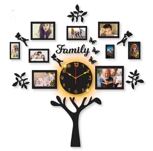 Wood Wall Clock Multiple Design (free delivery ) 3