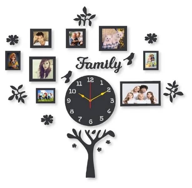 Wood Wall Clock Multiple Design (free delivery ) 4