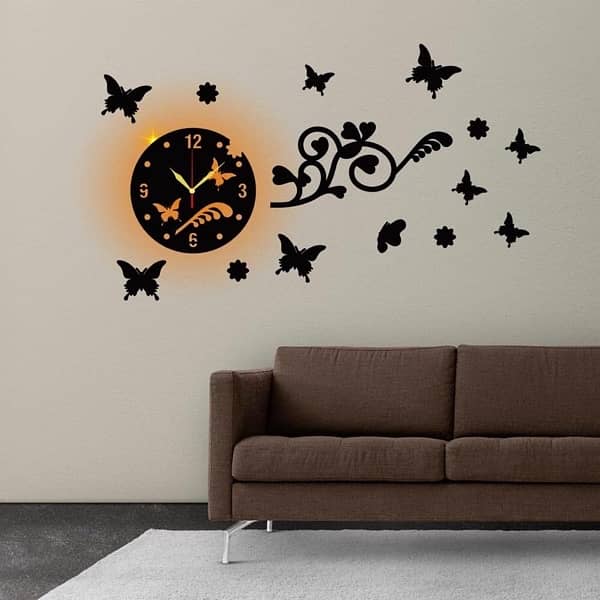 Wood Wall Clock Multiple Design (free delivery ) 15