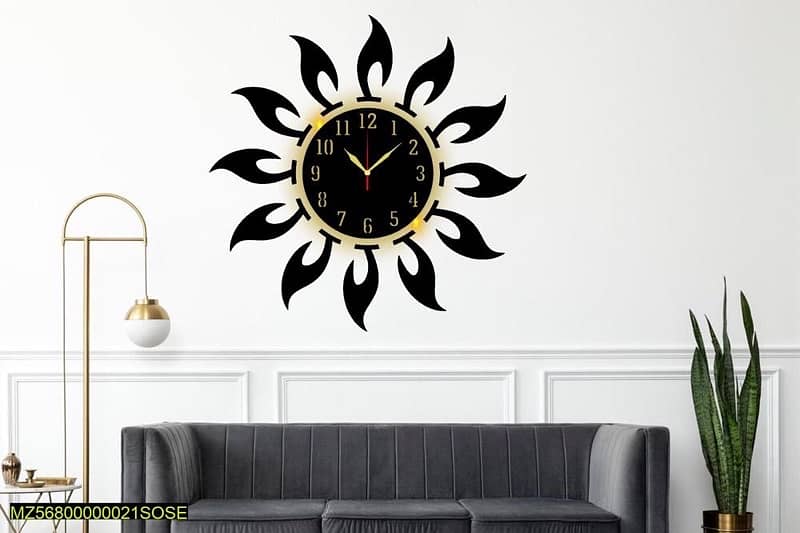 Wood Wall Clock Multiple Design (free delivery ) 17