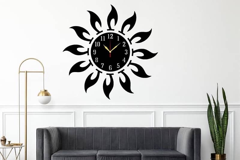 Wood Wall Clock Multiple Design (free delivery ) 19