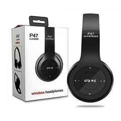 P47 headphones|P47 wireless headphones|P47 Bluetooth stereo headphones