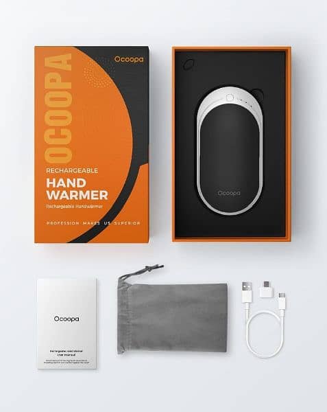 power bank 5200 Mah and hand warmer electric and recharge brand new 6