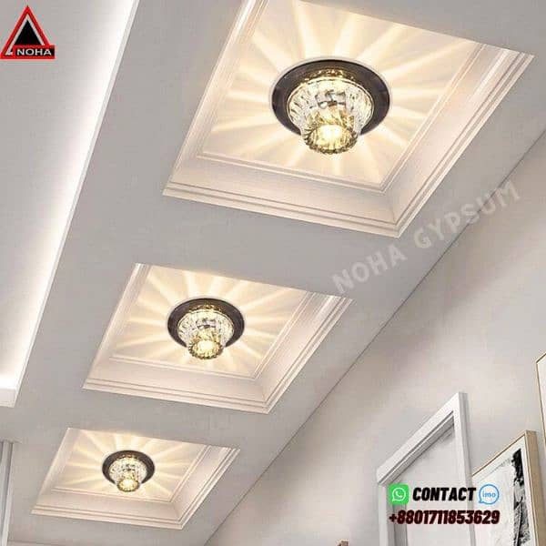 pop celling, gypsum board celling,pvc celling, gypsum 2/2, cnc celling 9