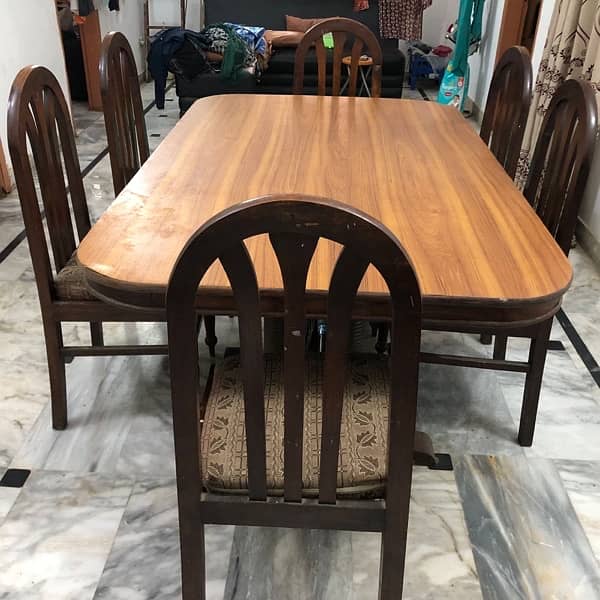 wooden dining table 0