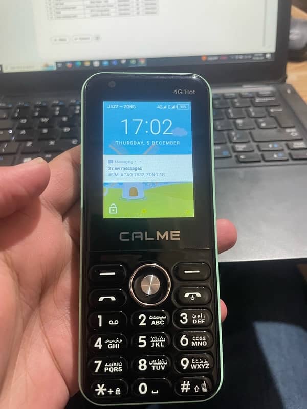 CALME 4G hot touch and type 0