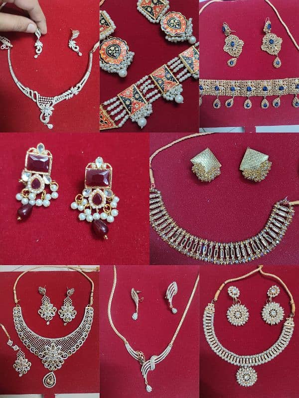 jewlry, jewlry sets, artificial jewlry,jewlry in good condition 1