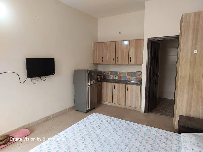 Furnished Studio Flat Is Available In Khayban Colony 1