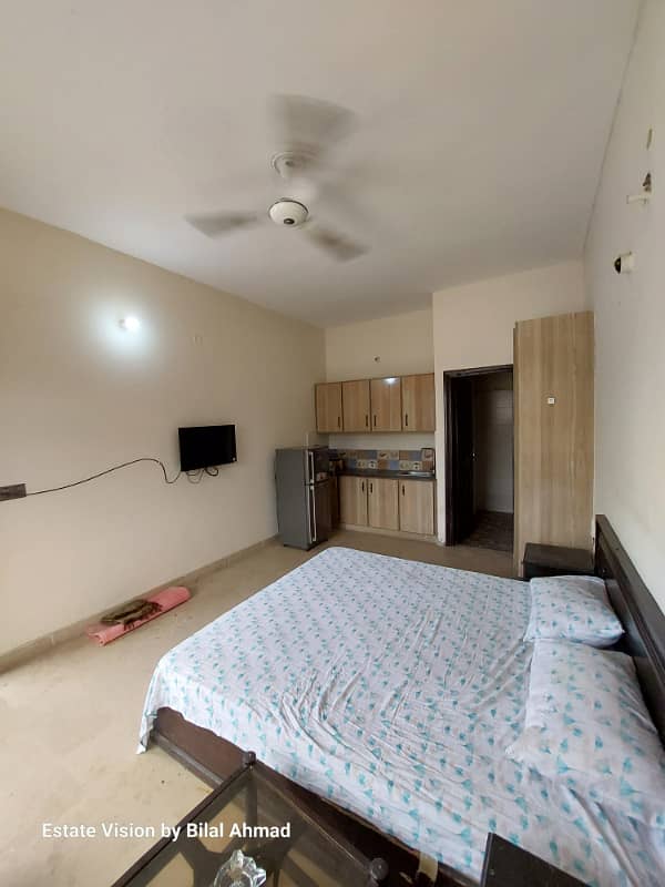 Furnished Studio Flat Is Available In Khayban Colony 5