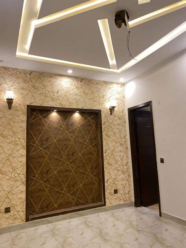 Pvc Wall Panel. Pvc Wallpaper. Blinds. Wood & pvc Floor. Ceiling. Media Wal 8