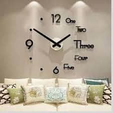 Wooden Wall Clock 3D Bird Style Wooden Watch Design Decoration Quartz 1