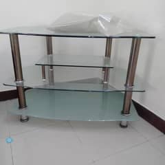 TV and LED Trolley Glassvalmost new contact 03215561171