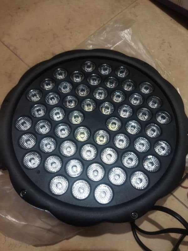 RGB 18 LED DJ DISCO Light for Parties Events  Color Change wall Light 8