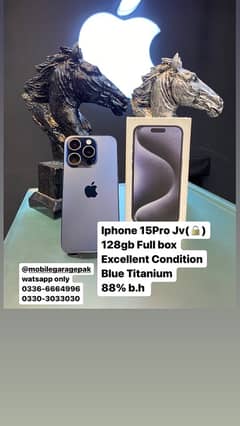 Iphone 15Pro Jv Full box