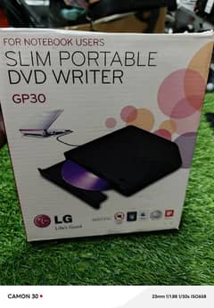 LG GP30 Slim Portable External USB 8X DVD Writer for PC Laptops new