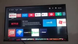 TCL 40 Inch Led Android with box urgent sell