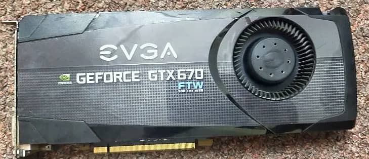 Best budget graphics card available, NVIDIA GEFORCE GTX 670 3