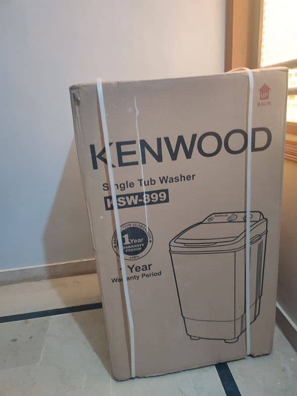 Kenwood Washing machine(New)8kg 2