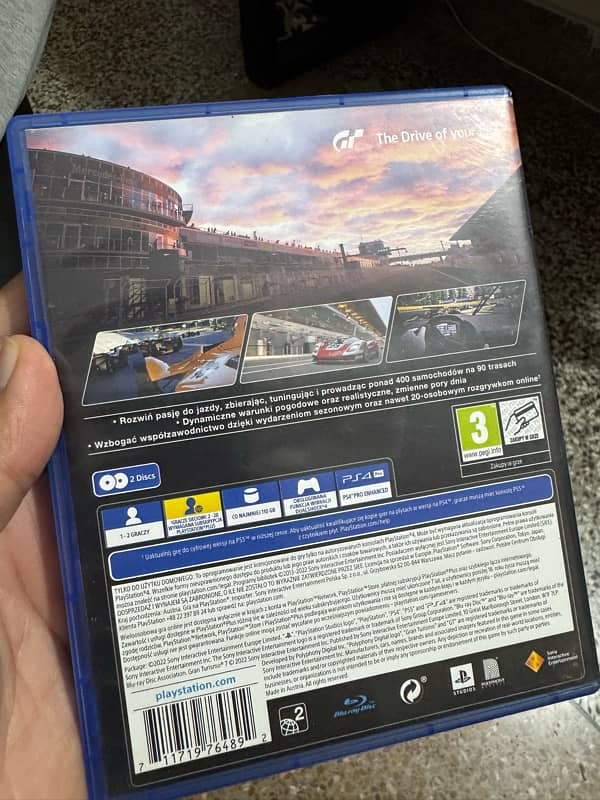 Gran Turismo 7 PS4/PS5 game in mint condition for sale 3