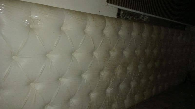 2 TUFTED KING SIZED BED HEADBOARDS 1