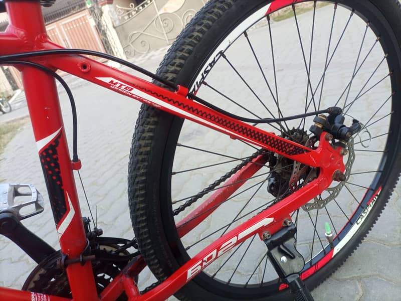 26 Inch Caspian aluminum imported cycle in good condition 03298039860 17