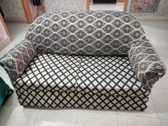 Sofa 2 seater with Deewan