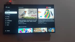 Samsung led TV 43" Android