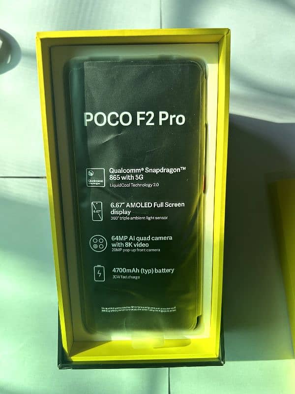 xiaomi Poco f2 pro 8/256 Snapdragon 865 5G 12