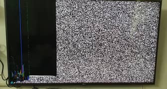 LG TV 50LF65 ( broken screen, for spare parts )